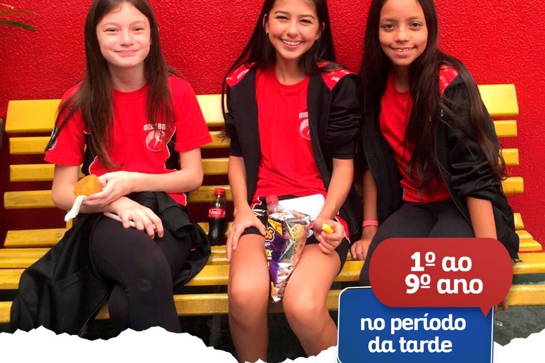 Ensino Fundamental do 1º ao 9º ano no período da tarde na Escola Celestin Freinet