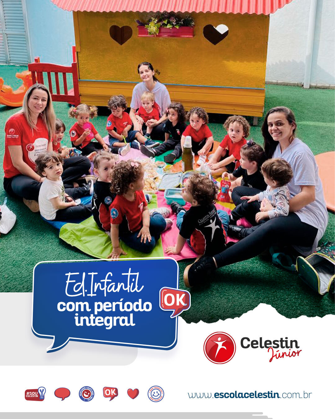 Educação Infantil com período integral – Celestin Freinet
