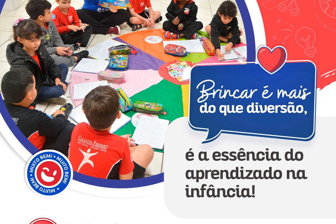 Na Celesitn Júnior, brincar é mais do que diversão, é a essência do aprendizado na infância
