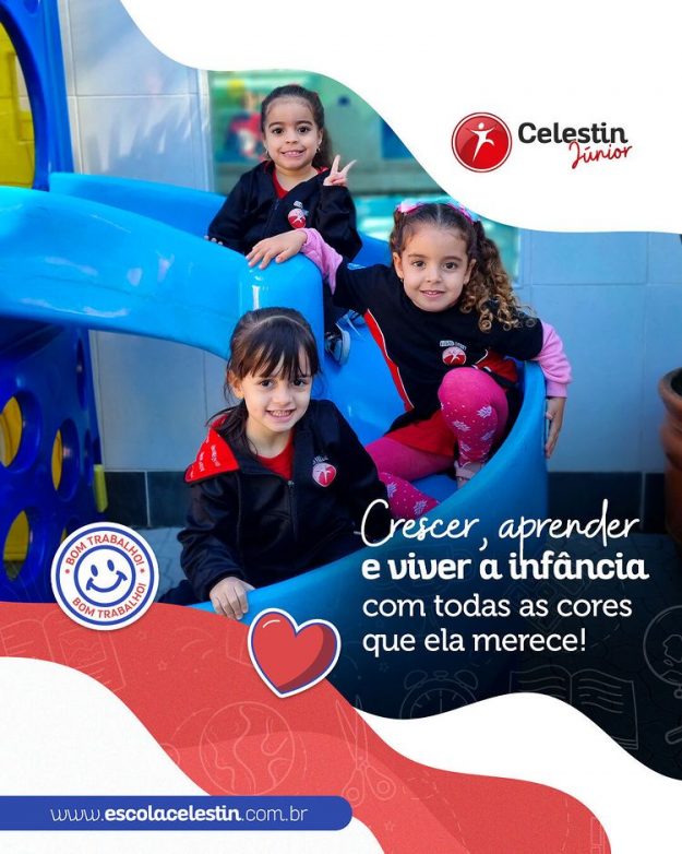 Crescer, aprender e viver a infância com todas as cores que ela merece!