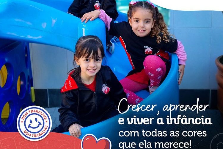 Crescer, aprender e viver a infância com todas as cores que ela merece!