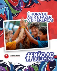 O bullying é um comportamento agressivo e repetitivo que causa danos físicos, emocionais ou psicológicos a outra pessoa. Pode se manifestar de várias formas, como: agressões, insultos, xingamentos, humilhações, exclusão intencional, uso da tecnologia para assediar ou intimidar. As vítimas podem enfrentar uma série de consequências negativas, incluindo ansiedade, baixa autoestima, queda no desempenho escolar, distúrbios alimentares, isolamento e solidão. A prevenção do bullying é uma responsabilidade coletiva que envolve pais, educadores, estudantes e a comunidade. Se você conhece alguém que está sendo vítima de bullying, mostre apoio e empatia, encoraje a vítima a falar com um adulto de confiança, acompanhe-a em suas atividades ajudando-a a não se sentir sozinha. Combatendo o bullying juntos, podemos criar um ambiente mais seguro e acolhedor para todos. 