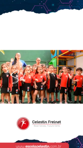 A Escola Celestin Freinet tem 33 anos de uma jornada de sucesso que só é possível porque colocamos amor em tudo que fazemos. O comprometimento com a missão de formar os alunos com base no Ensino Humanizado é colocado em prática com muito amor e entrega de toda a equipe. O profissionalismo na nossa prática pedagógica fica ainda maior pelo amor colocado na atuação de cada um dos nossos colaboradores. As pessoas que abraçam a nossa escola como um espaço vivo, dinâmico e que faz da Educação um mecanismo de transformação social. O amor pela educação nos trouxe até aqui, somando gerações de alunos formados e transformados pela experiência de ensino na Celestin Freinet.