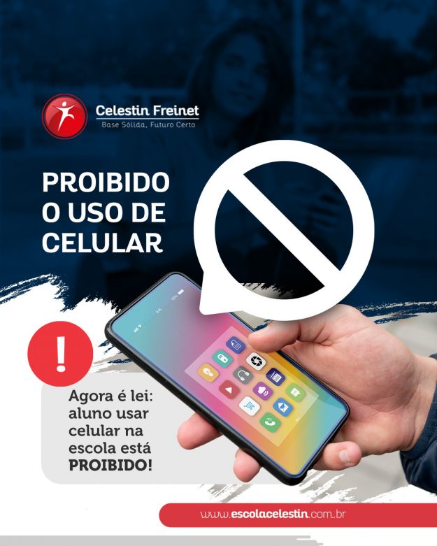 Conforme a Lei 15.100/2025, sancionada em 13 de janeiro deste ano, é proibido o uso de aparelhos eletrônicos portáteis pessoais no ambiente escolar, para todas as etapas da Educação Básica, em escolas públicas e particulares. O uso de aparelhos eletrônicos em sala de aula só será permitido para fins estritamente pedagógicos ou didáticos, conforme orientação dos profissionais de educação. Outras exceções previstas na lei liberam o uso de aparelhos eletrônicos portáteis pessoais por estudantes para os seguintes fins: garantir a acessibilidade; garantir a inclusão; atender às condições de saúde dos estudantes; garantir os direitos fundamentais. A Escola Celestin Freinet está adequada à lei, que também prevê que as escolas elaborem estratégias para tratar do tema sofrimento psíquico e da saúde mental dos estudantes, com a manutenção de projetos, ações e programas socioemocionais. Contamos com a parceria das famílias para que a nossa escola seja um exemplo no cumprimento da lei e no cuidado com a saúde mental dos alunos.