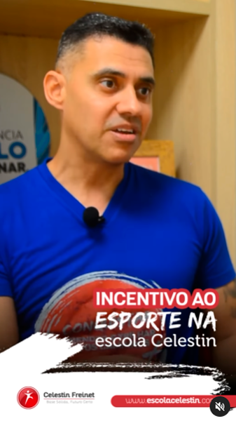 Incentivo ao esporte na Escola Celestin Freinet