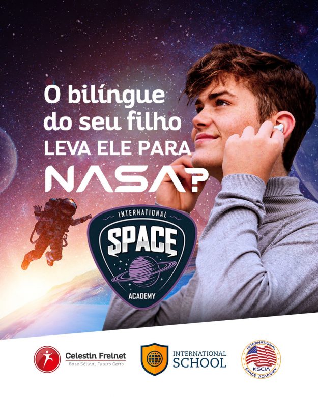 O intercâmbio acontece no Kennedy Space Center, em Orlando (EUA) em parceria com o centro de pesquisa International Space Academy – KSCIA. Com duração de cinco dias, tudo é planejado pela #InternationalSchool incluindo workshops e treinamentos com profissionais de diferentes áreas! Trabalhar fora do país e explorar o universo pode ser uma realidade! O projeto está no terceiro ano consecutivo e desta vez o aluno Vincenzo da Escola Celestin Freinet foi selecionado! Entre em contato conosco e saiba mais detalhes.