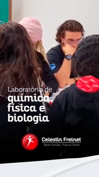 Conheça a estrutura da Escola Celestin Freinet para Fundamental II e Ensino Médio