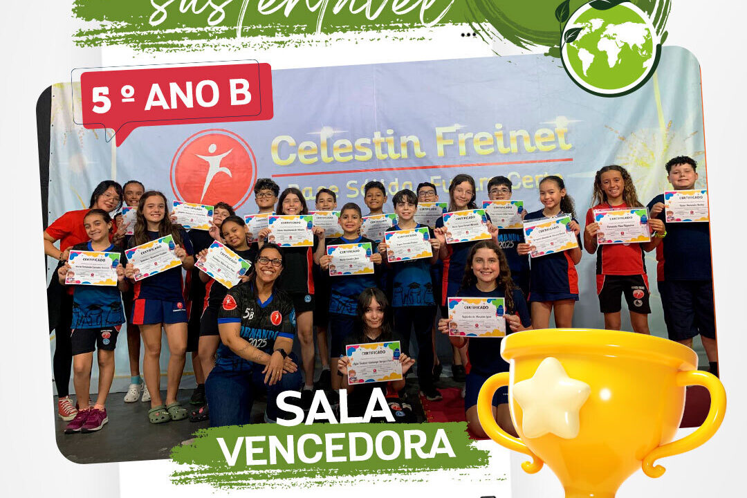 Gincana Sustentável - Celestin de Mãos dadas com a Natureza