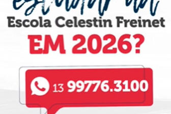 Quer estudar na Celestin Freinet em 2026? As inscrições para o processo seletivo estão abertas