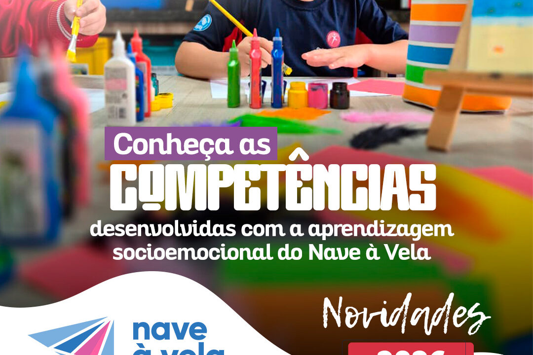 Conheça as competências desenvolvidas com a aprendizagem socioemocional do Nave à Vela • Autoconhecimento: reconhecer, com precisão, as próprias emoções, os próprios pensamentos e valores e como eles influenciam o comportamento, além de avaliar pontos fortes e limitações com autoconfiança. • Autorregulação: capacidade de lidar com as próprias emoções e os próprios pensamentos e comportamentos em diferentes situações, manejar, de maneira eficaz, o estresse, motivar-se e regular os impulsos. • Consciência social: capacidade de assumir a perspectiva dos outros, incluindo os de diversas culturas e origens, e de ser empático. Ainda envolve a aptidão de entender normas sociais e éticas de comportamento, reconhecendo a família, a escola e comunidade como fontes de apoio. • Habilidades de relacionamento: são as capacidades de estabelecer e manter relações saudáveis com diversos indivíduos e grupos, comunicar-se claramente, cooperar com os outros e resistir às pressões sociais inadequadas. • Tomada de decisão responsável: capacidade de fazer escolhas construtivas sobre comportamentos pessoais e interações sociais baseadas em padrões éticos, seguros e responsáveis. A Nave à Vela, umas das novidades na Celestin Freinet este ano, é uma metodologia educacional brasileira focada em cultura de inovação "mão na massa" (maker) e letramento tecnológico, transformando alunos em protagonistas. Ela cultiva autonomia, trabalho em equipe e habilidades socioemocionais através de projetos práticos, utilizando kits criativos, plataformas digitais e aprendizagem ativa para resolver desafios reais. A metodologia é desenhada para tornar o aprendizado mais significativo e engajador, preparando os alunos para um futuro incerto com criatividade. Ao longo das vivências e encontros de cada coleção, os alunos mergulham em temas atuais e relevantes para a sociedade, a partir de temáticas modulares que facilitam a conexão com o currículo da escola e a inserção na grade curricular.