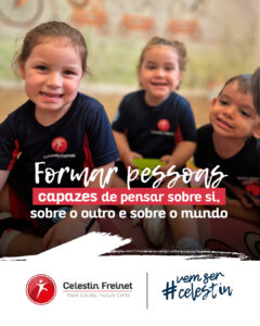 Formar pessoas capazes de pensar sobre si, sobre o outro e sobre o mundo, atuando com sensibilidade, consciência e responsabilidade 
